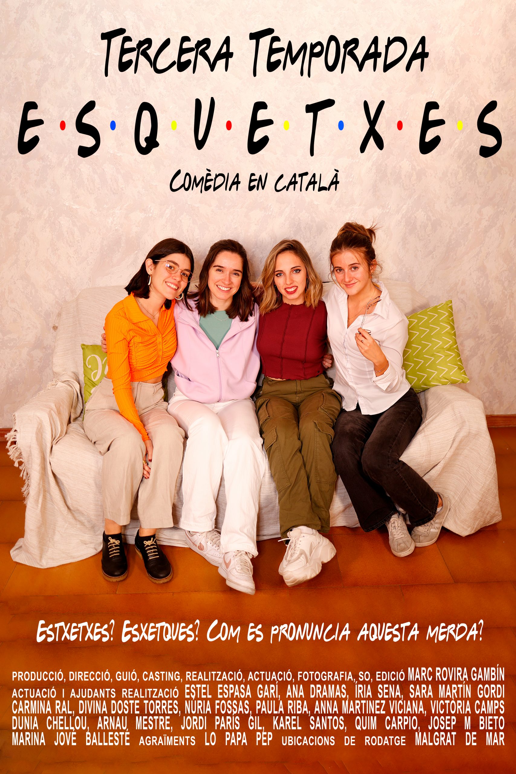 Cartell de Esquetxes comedy in catalan (Season 3)